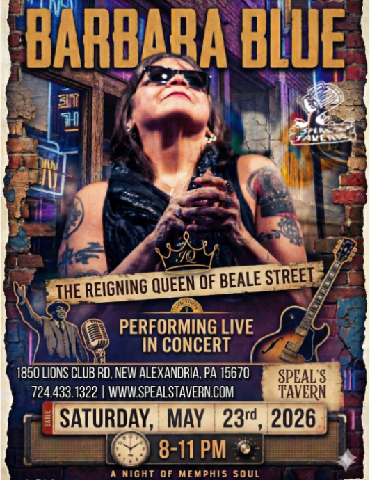 Barbara Blue live at Speal's Tavern