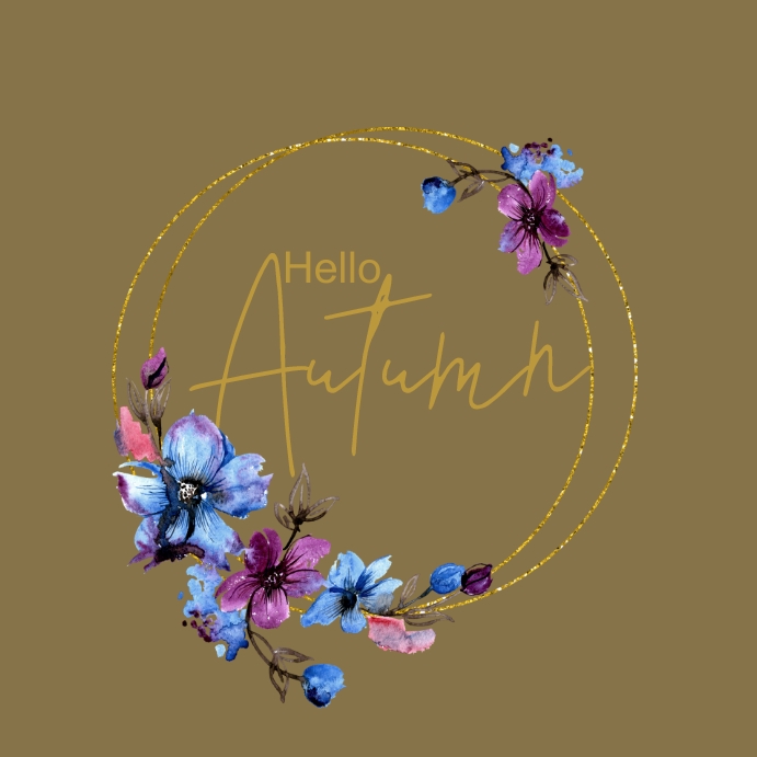 119 Autumn and Fall Template | PosterMyWall