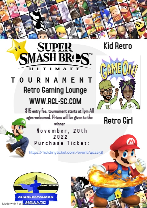 Copy of Template smash bros red tournament | PosterMyWall Copy of Template smash bros red tournament | PosterMyWall