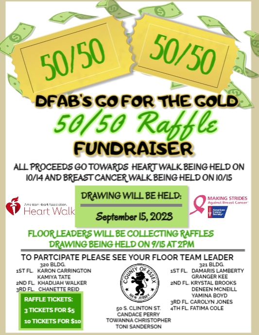 Copy of 50/50 Raffle | PosterMyWall
