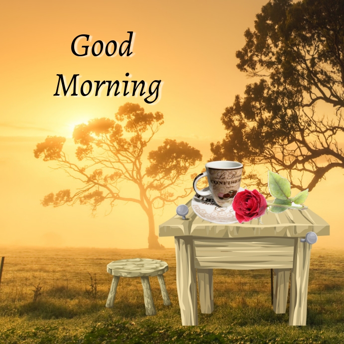 12 Good morning Instagram 帖子 template