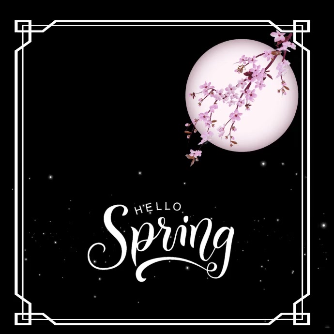 123 Spring Template | PosterMyWall