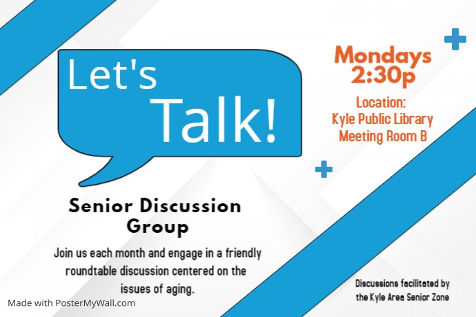 Copy of Online discussion | PosterMyWall