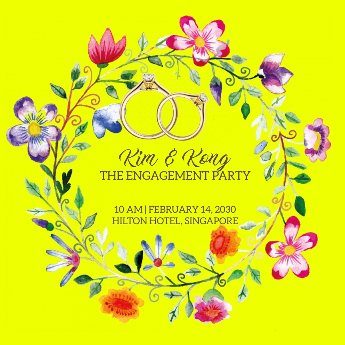 Copy of 129 Engagement | PosterMyWall