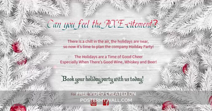 Christmas Party Invitation | PosterMyWall