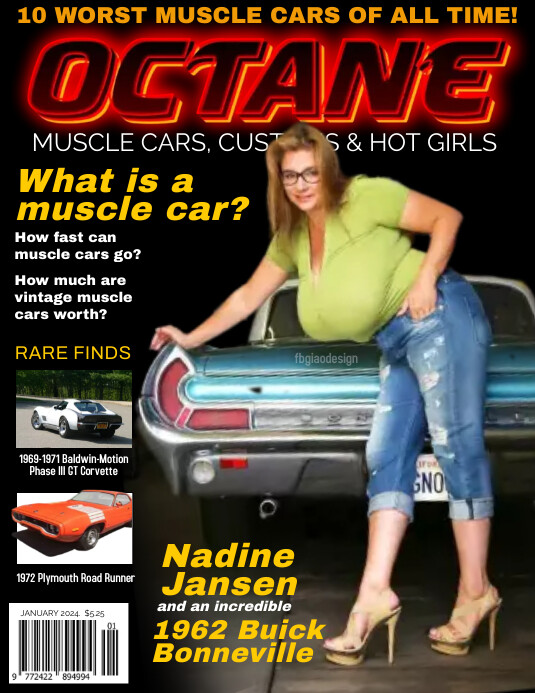 130124 Octane magazine cover Flyer (US Letter) template