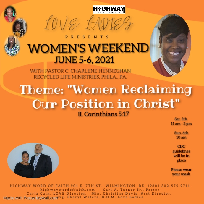 Copy of Copy of CHURCH WOMEN'S LADIES DAY HIGH TEA EVENT | PosterMyWall