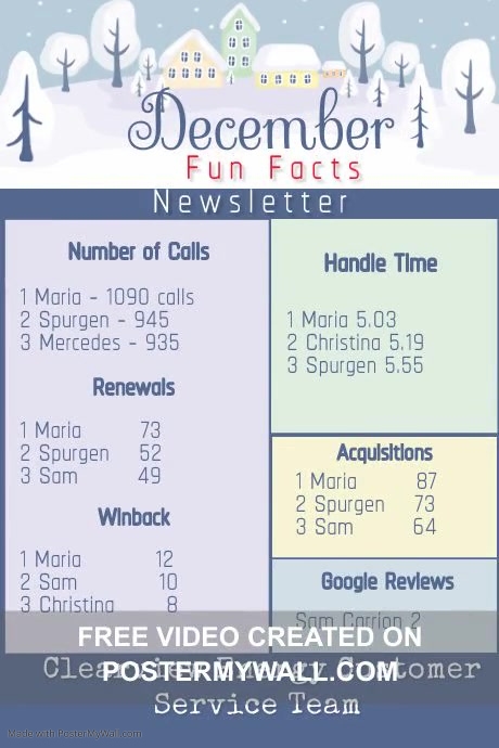 December Newsletter Humar December Newsletter | PosterMyWall