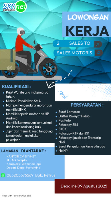 Hiring Ad Template | PosterMyWall
