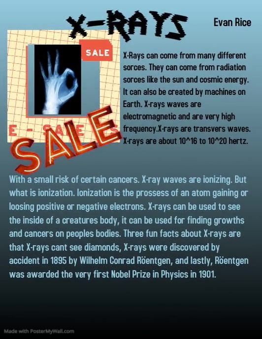 Copy of X-Ray Poster | PosterMyWall
