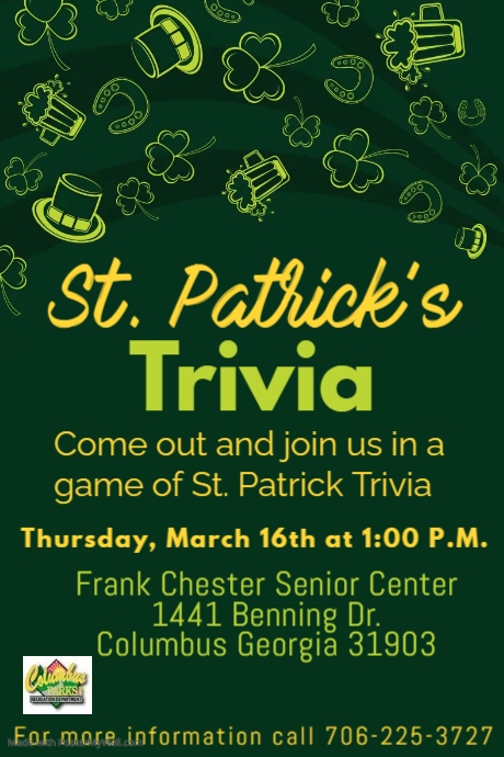 st. patrick's day raffle Flyer Template | PosterMyWall