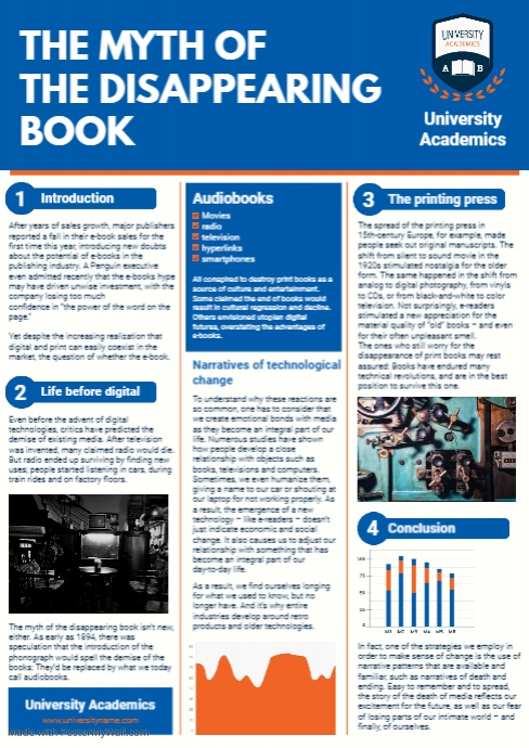 Copy of Copy of Academic Books Editable Journal Paper | PosterMyWall