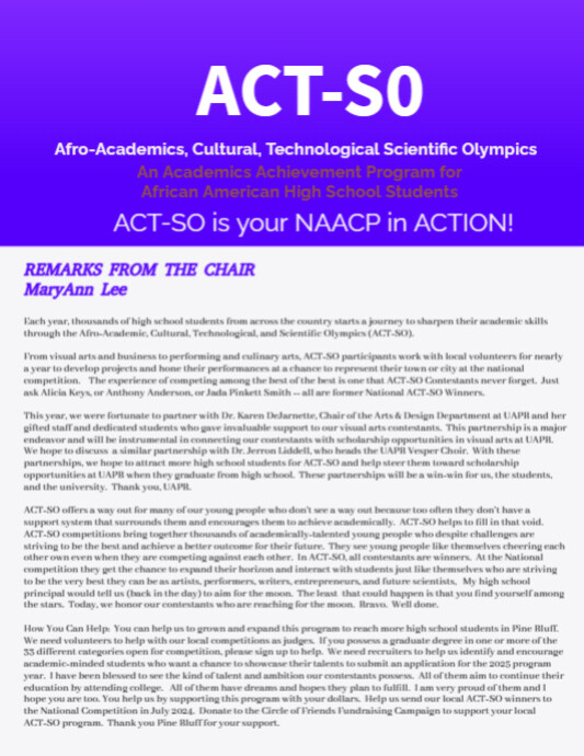 Copy of actso remarks | PosterMyWall