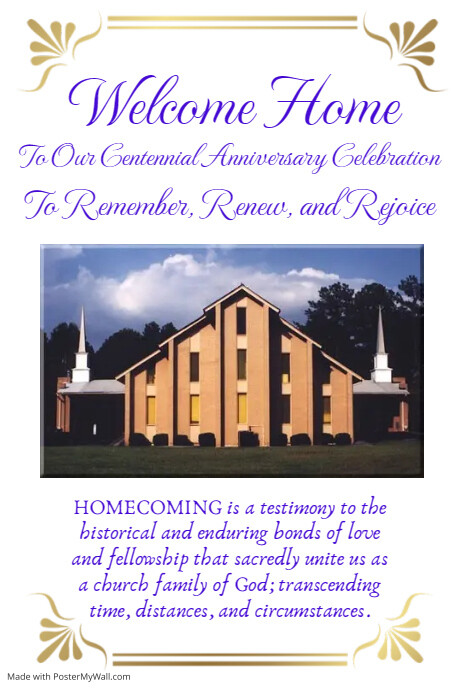 Poem For Homecoming Program Copy of Homecoming Program Cover (1) | PosterMyWall