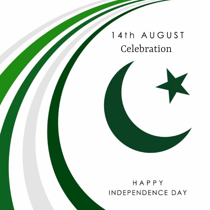 14 August Pakistan Independence day Instagram Post template