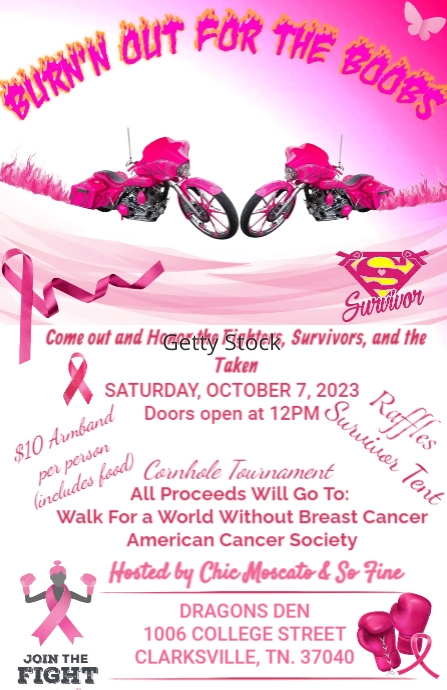 Breast Cancer Flyer | PosterMyWall