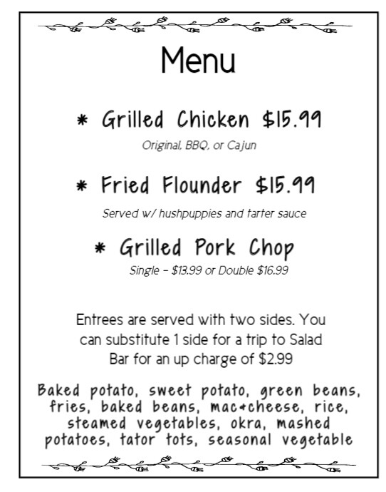 Menu Copy Format Copy of menu design template (15) | PosterMyWall
