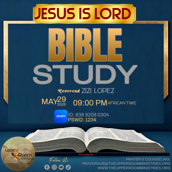 Virtual Bible Study - Reverend Zizi Lopez