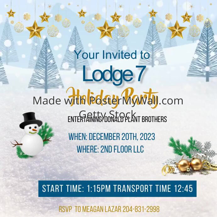 Copy of Snow First Day of Winter invitation | PosterMyWall