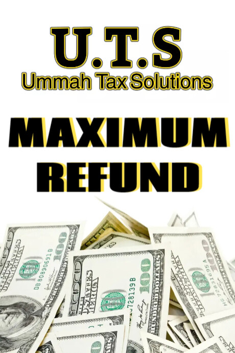 Copy of MAXIMUM_REFUND_POSTER | PosterMyWall