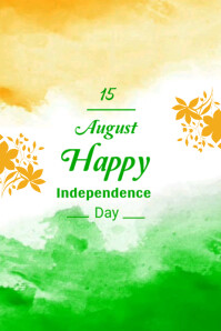 White Independence Day Celebration Illustration Pinterest Template