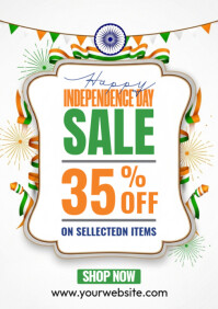 15 August Sale A4 template