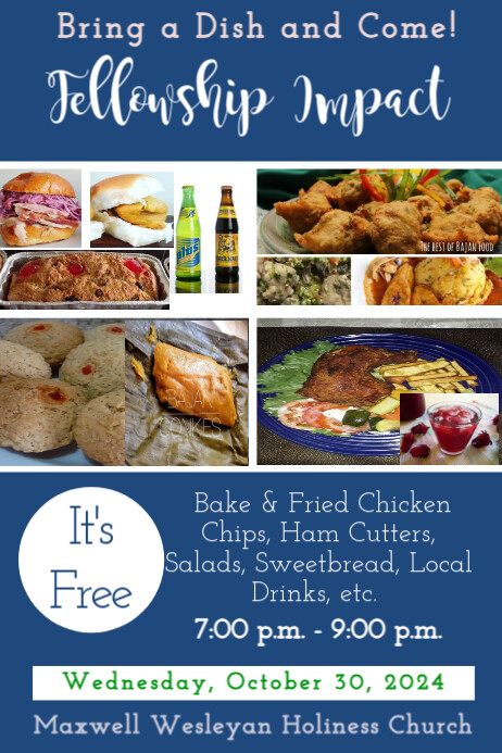 Independence Eats Poster template