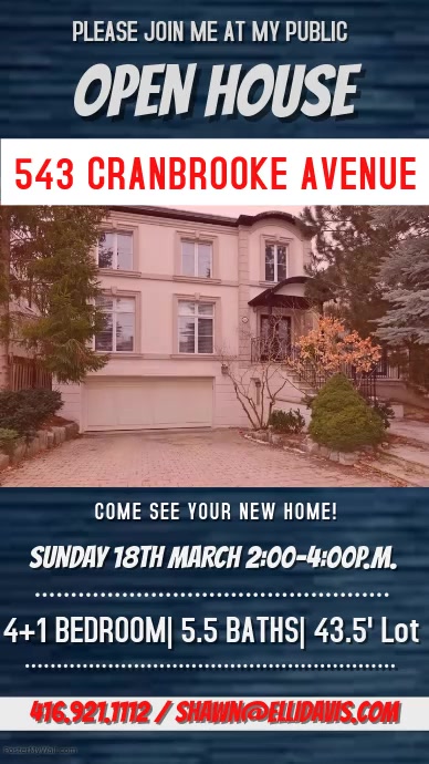 Real Estate Open House with Video