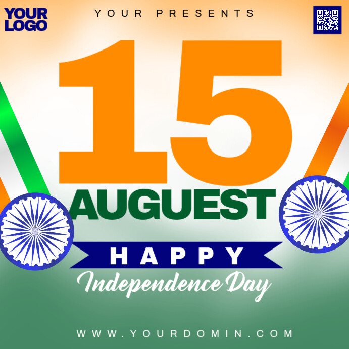 15th August โพสต์บน Instagram template