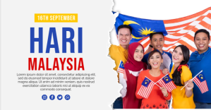 16 Sep - Malaysia Independence Day Изображение, которым поделились на Facebook template