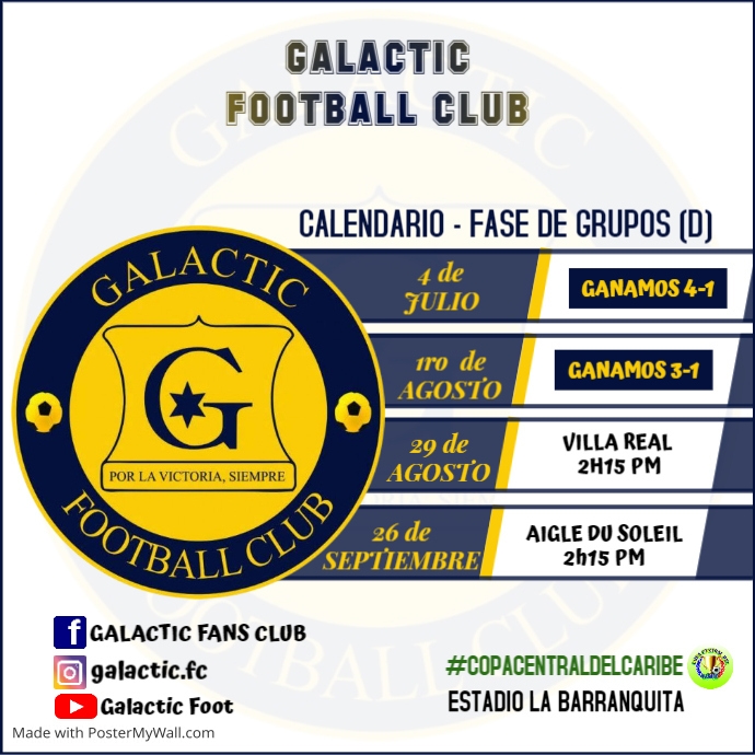 Copy of Copy of SPORT SCHEDULE POSTER TEMPLATE | PosterMyWall