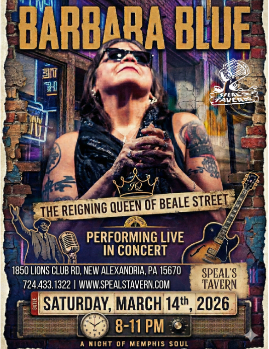 Barbara Blue live at Speal's
