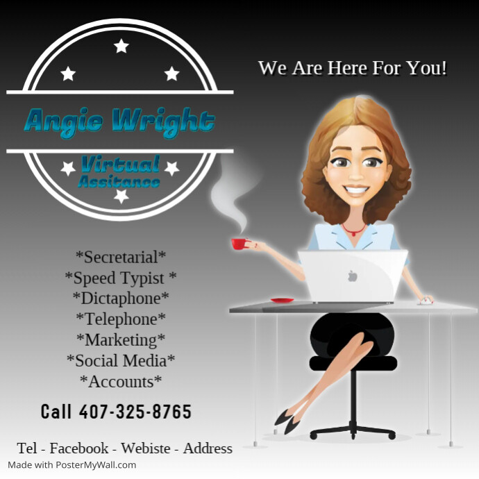 Copy of Virtual Assistant | PosterMyWall