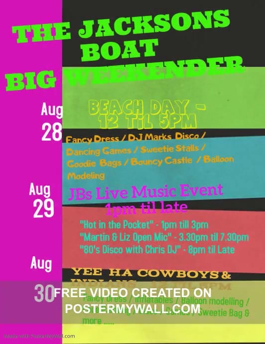 BANK HOLIDAY WEEKEND PosterMyWall