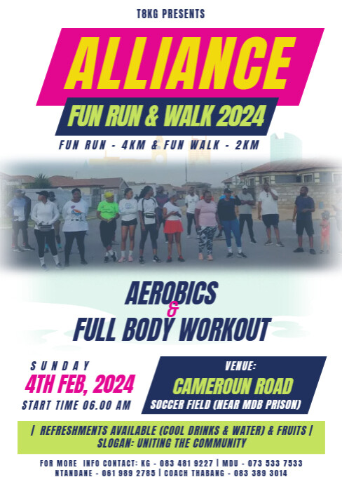 fun run template | PosterMyWall