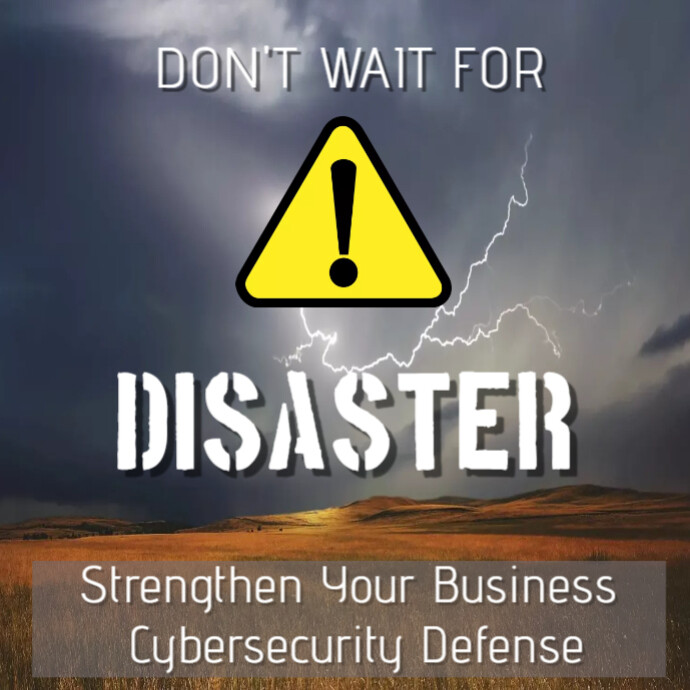 Copy of Don't Wait for Disaster | PosterMyWall