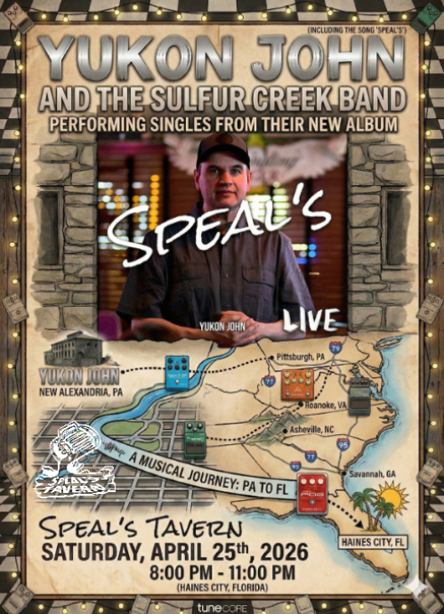 Yukon John and The Sulfur Creek Band LIVE at Speal's