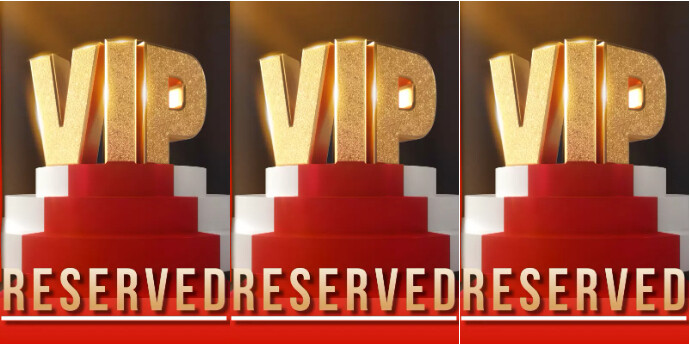 VIP Sign | PosterMyWall