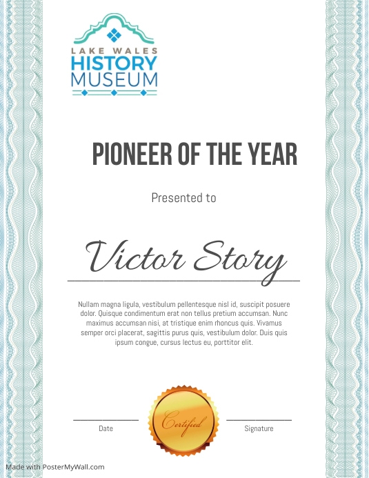 Copy of Certificate | PosterMyWall