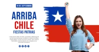 18 Sep - Chile Independence Day Image partagée Facebook template