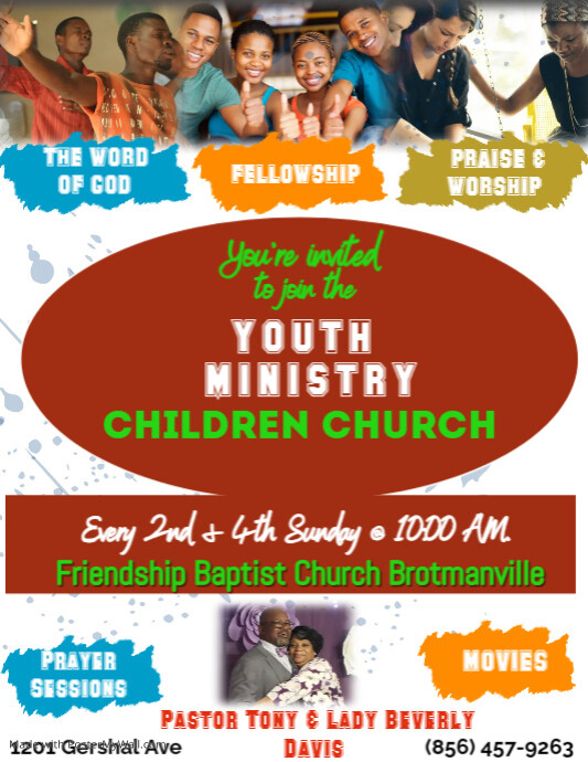 Youth Ministry Flyer | PosterMyWall