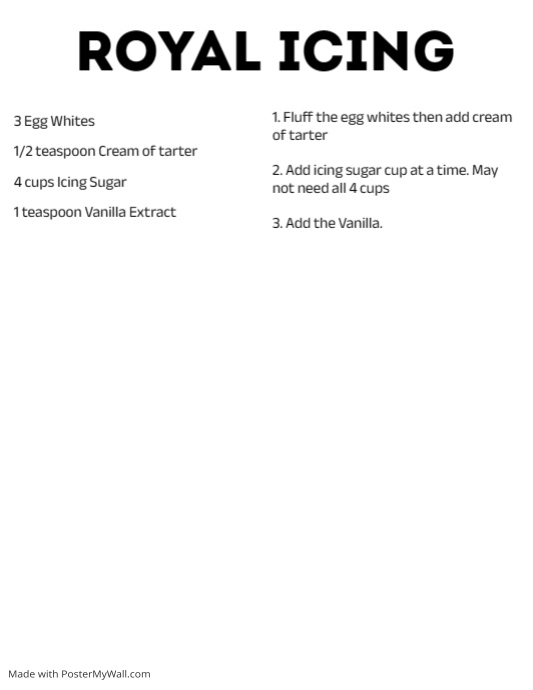 cake Recipe Template Din Flyer ad (5) PosterMyWall