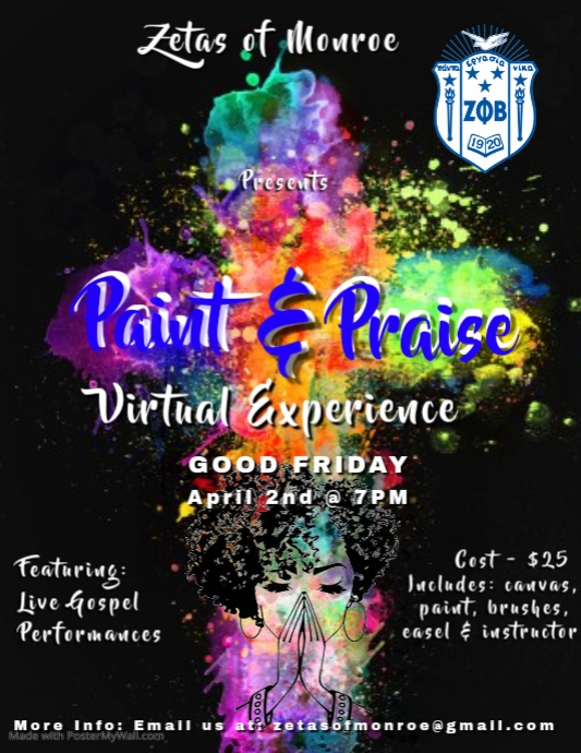 Paint & Praise PosterMyWall