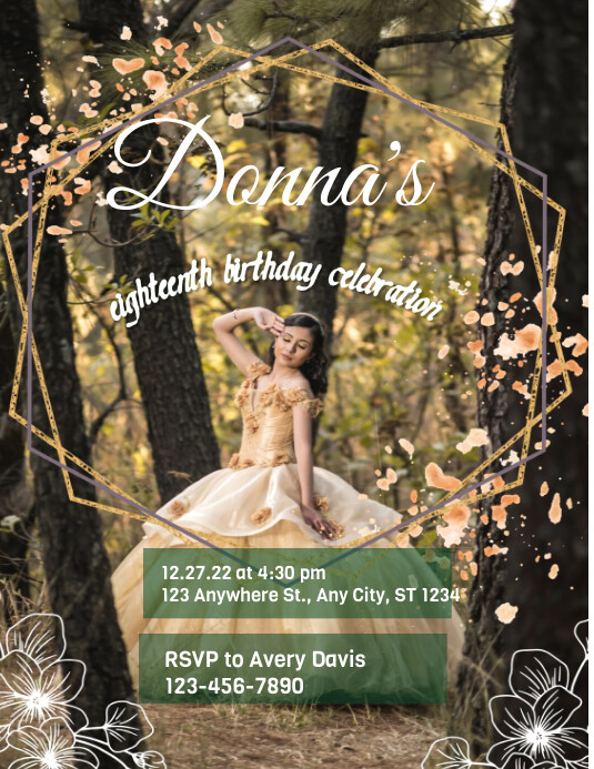 18th birthday Template | PosterMyWall