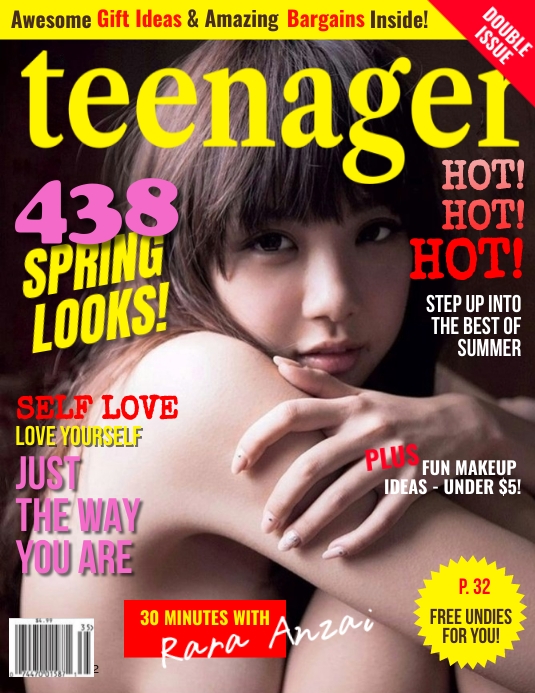 Seventeen Magazine Cover Template seventeen-magazine-cover-template
