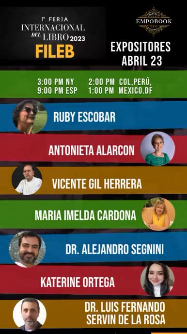 FILEB 2023 Instagram Story template