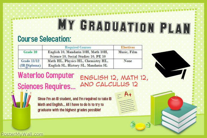 My Graduation Plan | PosterMyWall