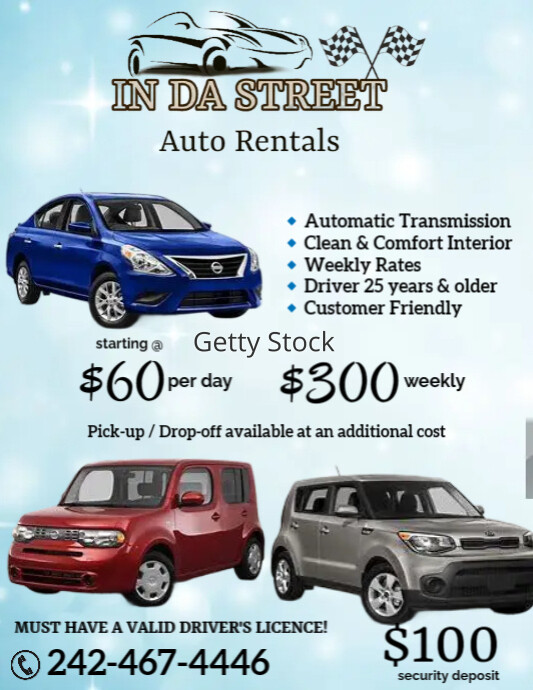 Copy of Car rental | PosterMyWall