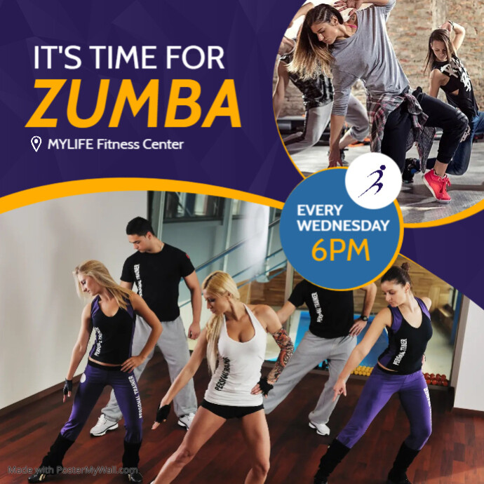 Zumba lessons and classes instagram post bann