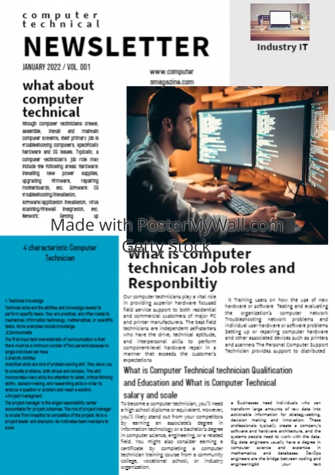 Copy of Copy of Newsletter Template | PosterMyWall